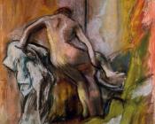 埃德加 德加 : Leaving the Bath